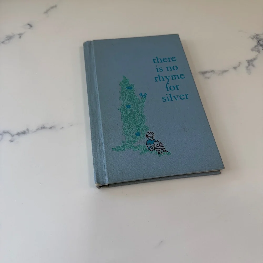 There‎ Is No Rhyme for Silver Eve Merriam 1962 First Edition Poetry Hardcover